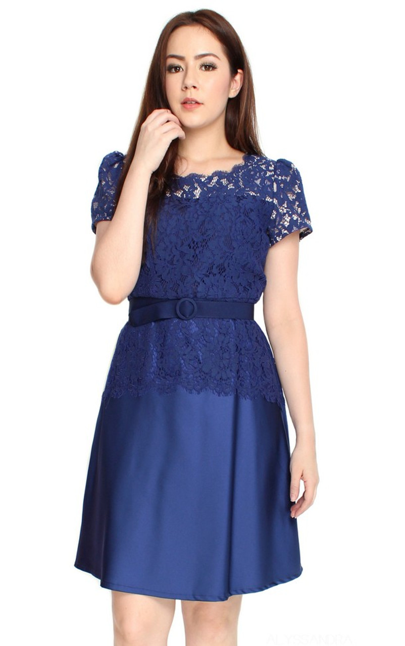 Satin Work Dress